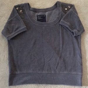 Short Sleeve Sweatshirt